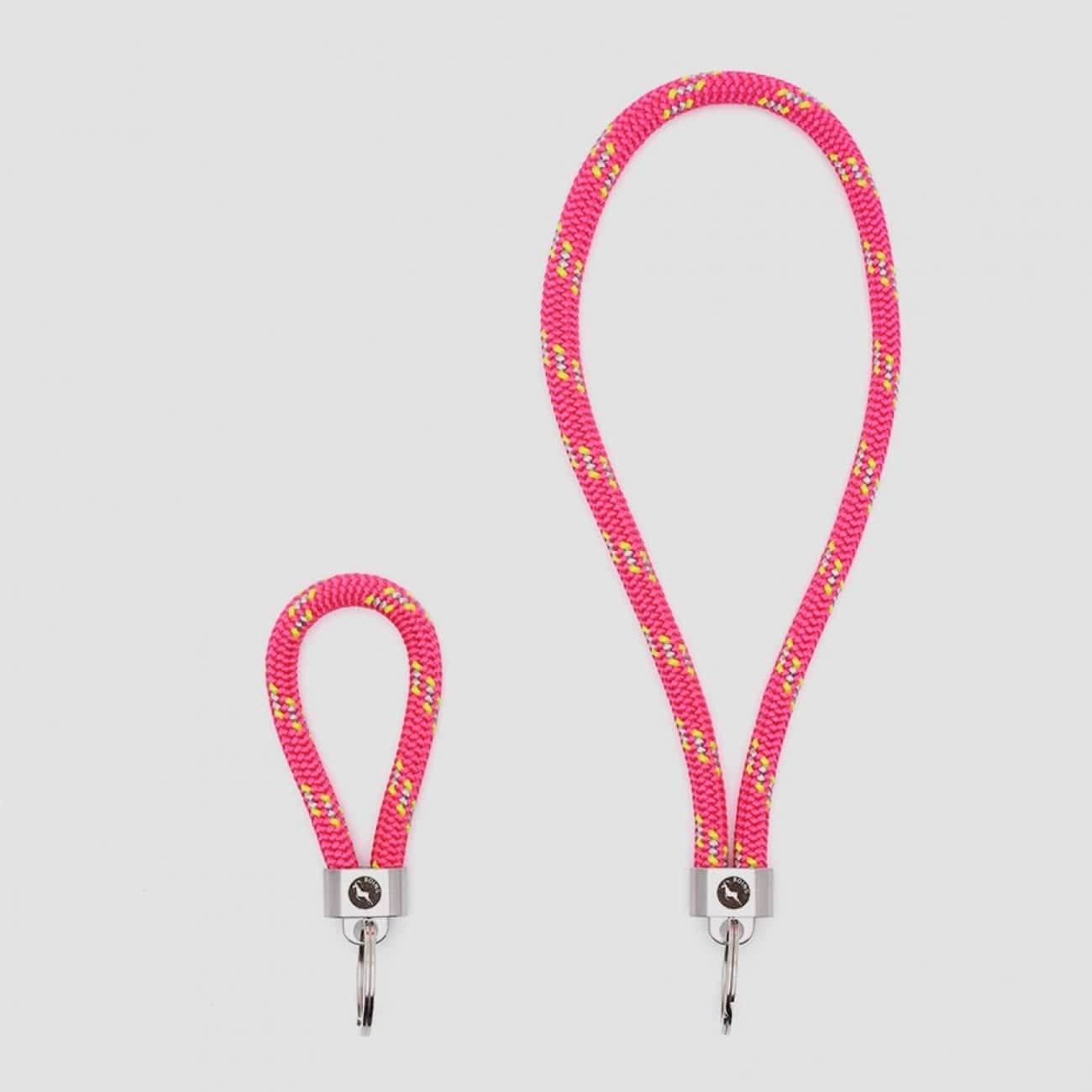 Bubblegum Steel Key Fob – Key Fob – Small (8cm long loop) – Boing Apparel- Boing Jewellery