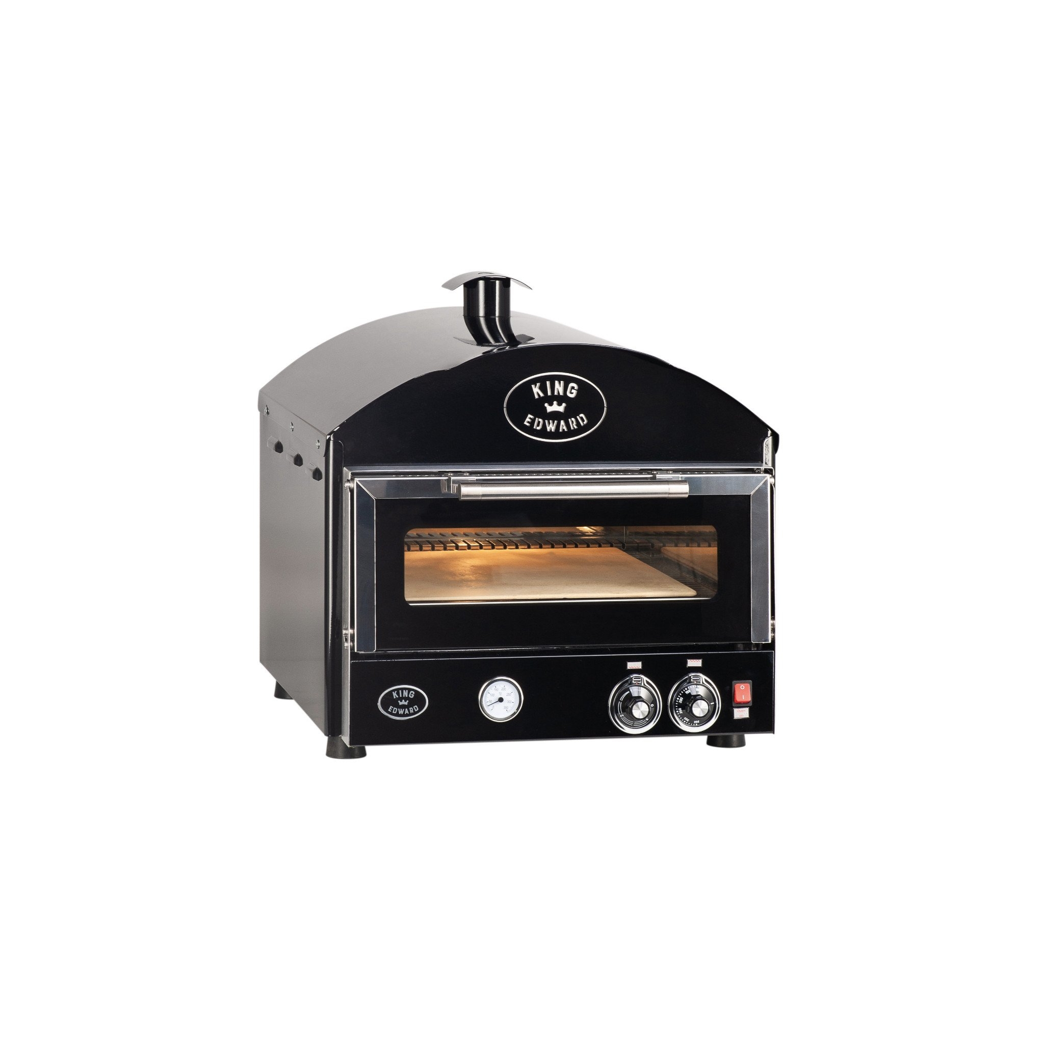 King Edward Stone-Baked Pizza King Oven – black – Outdoor Pizza Oven – Forno Boutique