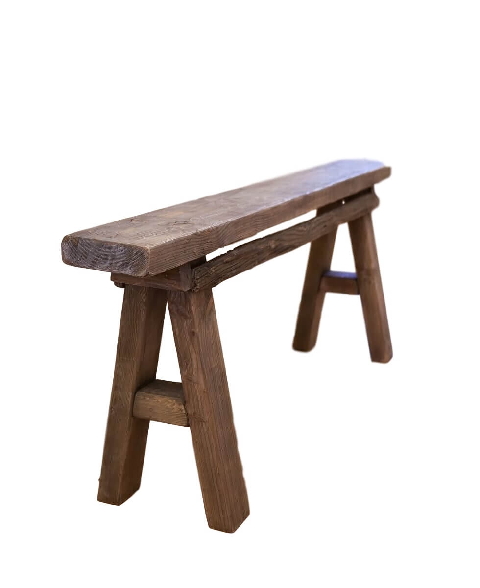 Skinny Rustic Bench – 115cm Length – Acumen Collection 23cm – Side Table – Acumen Collection