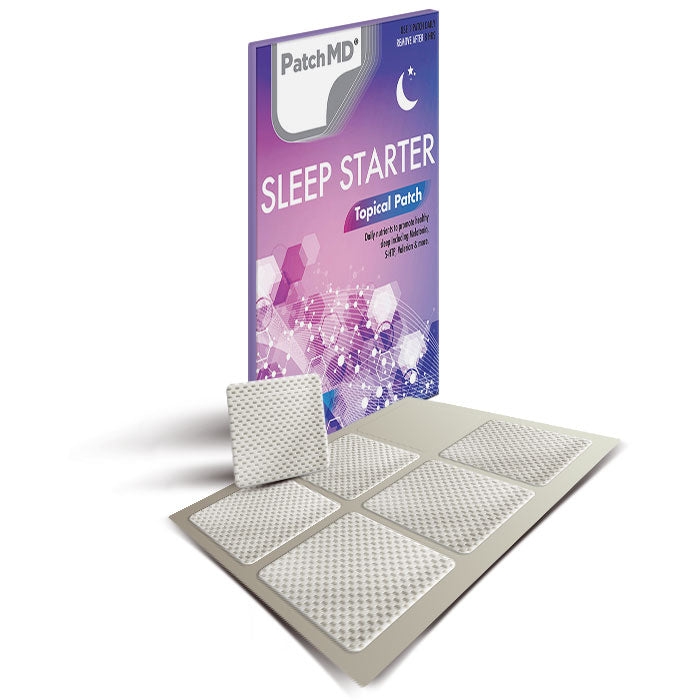 Sleep Starter | Topical Patch 30 Day Supply | 30 Patches | PatchMD | Supplement Hub UK