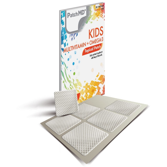 Kids MultiVitamin Plus | Topical Patch 30 Day Supply | 30 Patches | PatchMD | Supplement Hub UK
