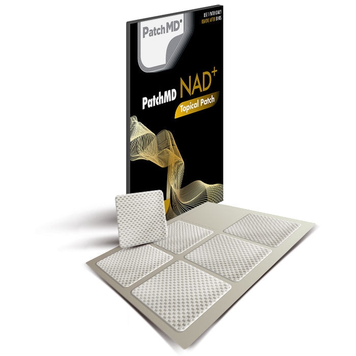 NAD Total Recovery | Topical Patch 30 Day Supply | 30 Patches | PatchMD | Supplement Hub UK