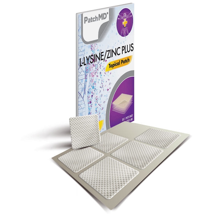 L-Lysine/Zinc Plus – 30 Patches – PatchMD | Supplement Hub UK