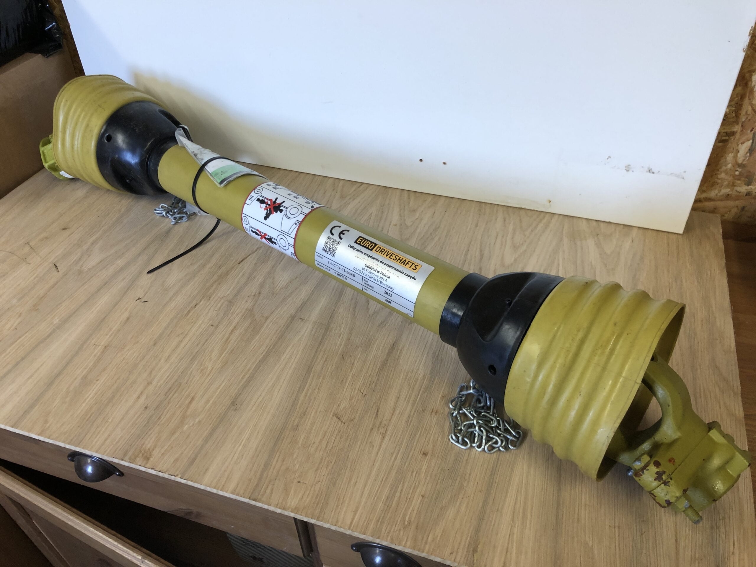 PTO Shaft C6 – 830Nm – shear bolt – Machinery Sales