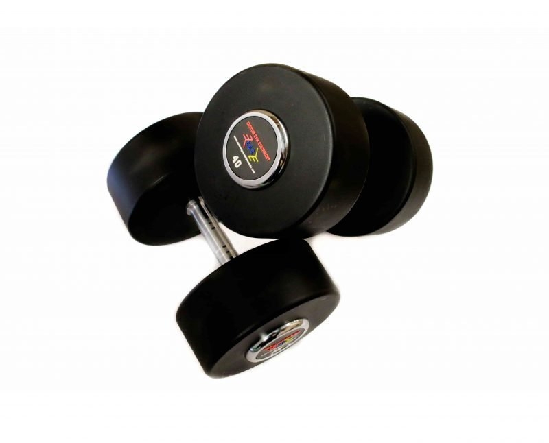 C.G.E. PU Dumbbells Set 2,5kg – 50kg – Custom Gym Equipment