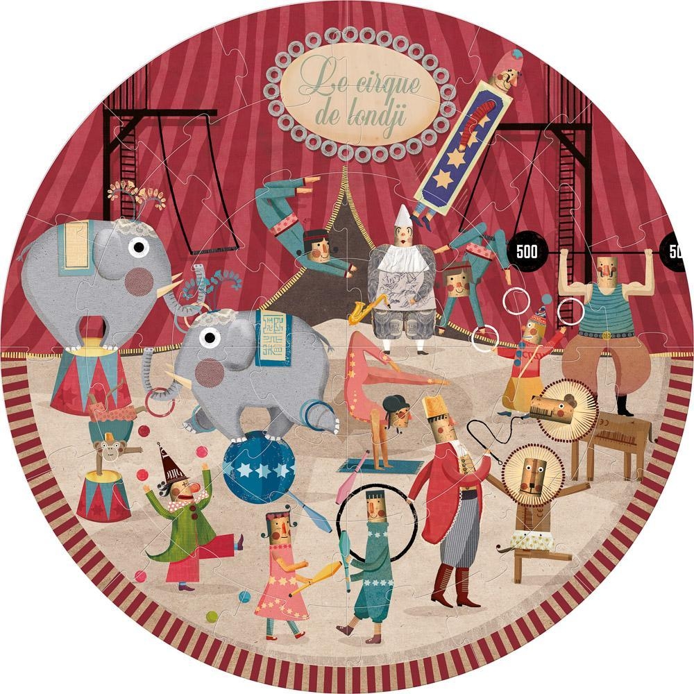 Circus Round Puzzle Londji – londji – Folk Interiors