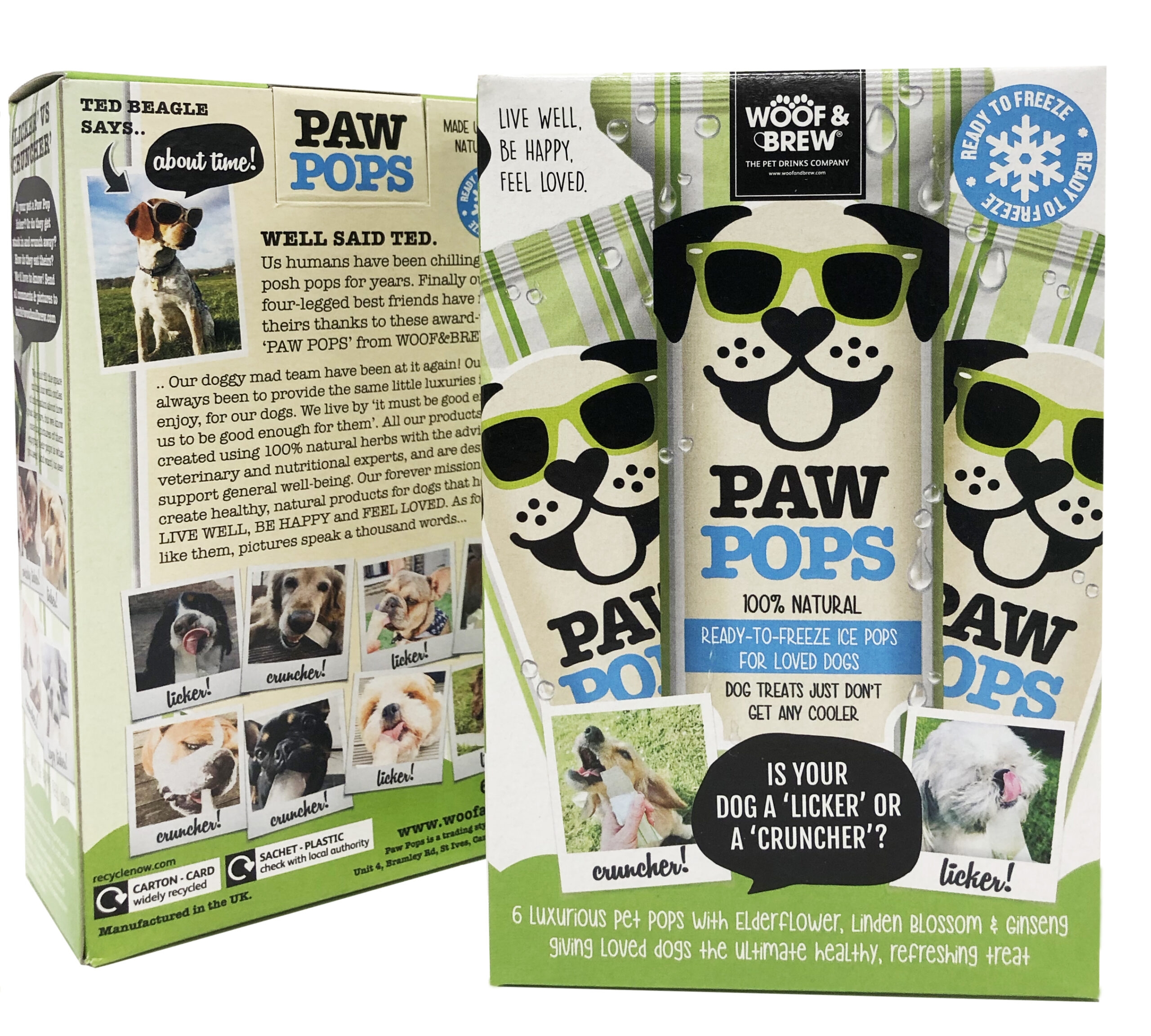 Woof & Brew – Paw Freeze Pops – Paws N Co