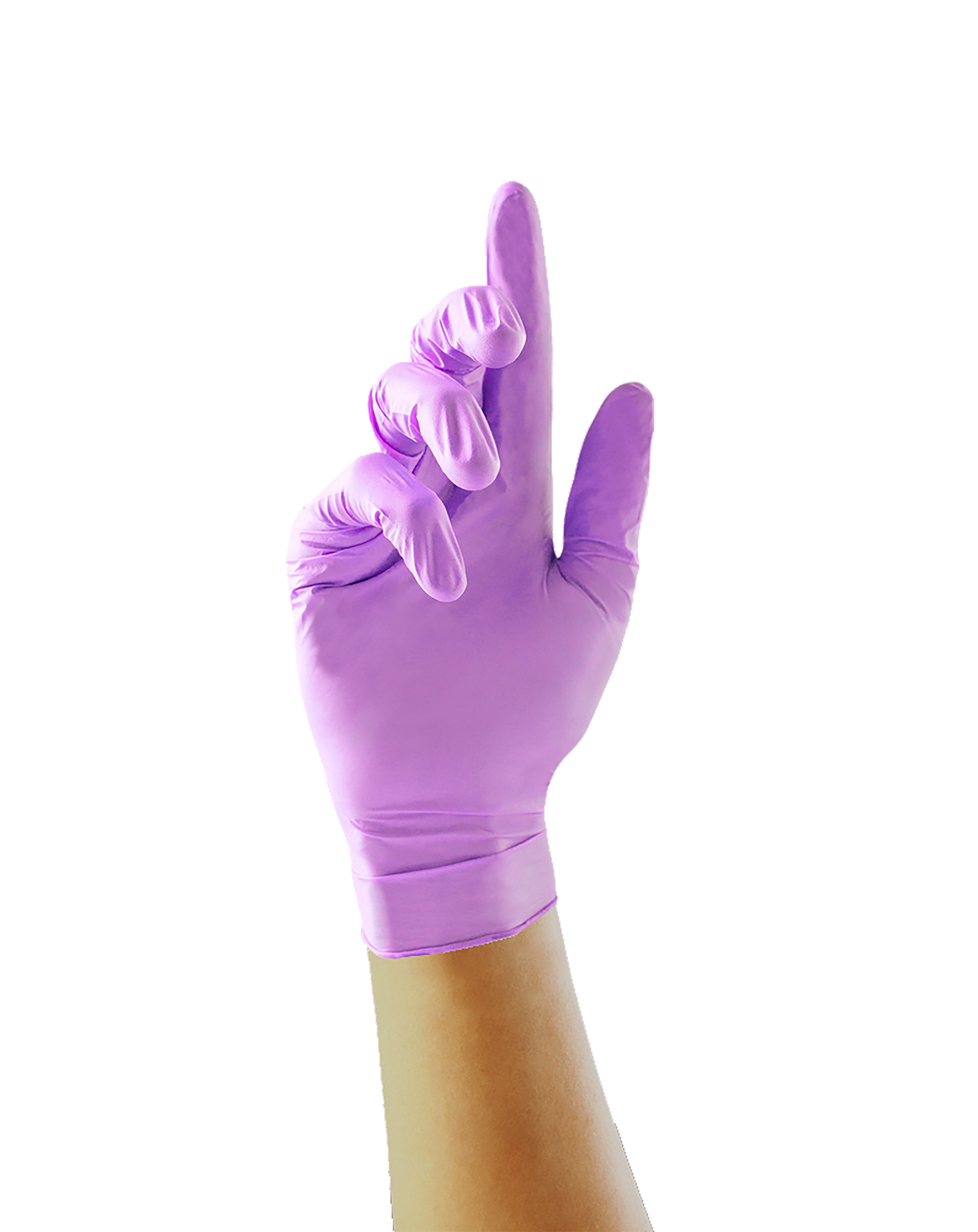 Unigloves Black/Violet Pearl Nitrile Gloves Medium – Violet – Hair Supplies Direct