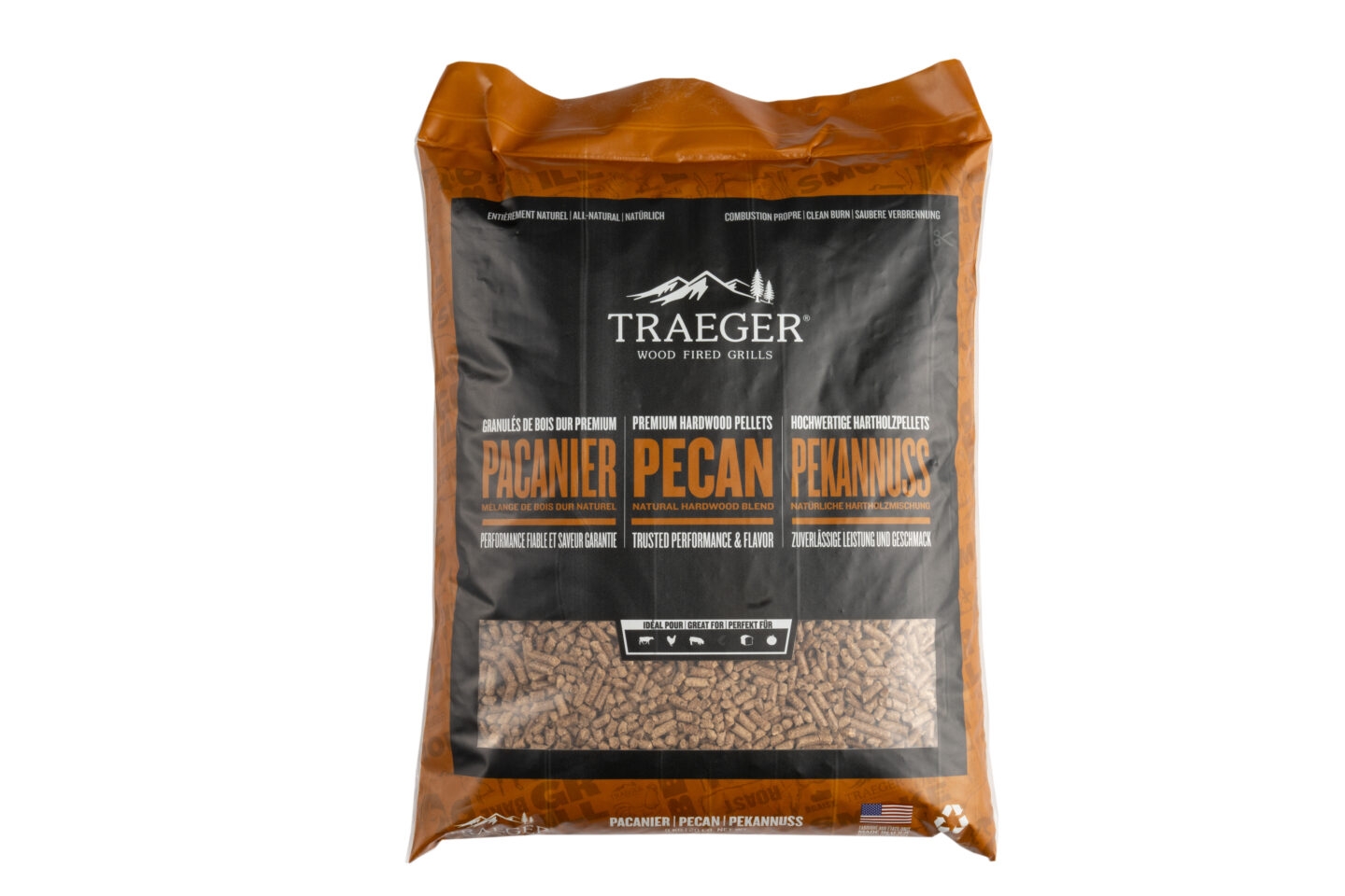 Traeger Pecan Pellets – Bright and Shine – Bright and Shine