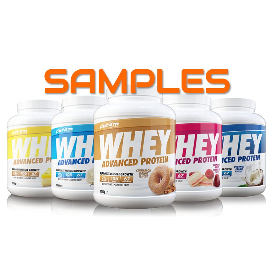 Per4m Whey Protein SAMPLE – Strawberry Creme – Load Up Supplements