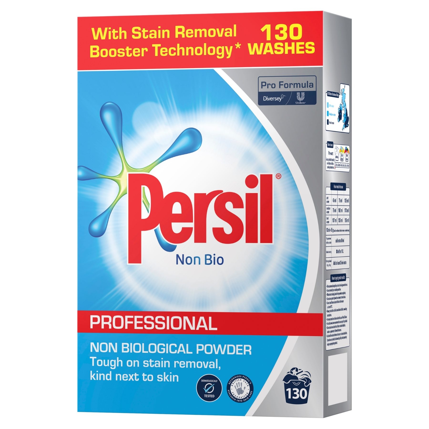 Persil Soap Powder – Non Bio – 130 Wash – Loo Rolls