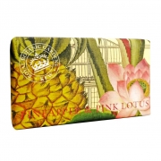 Kew Gardens Pineapple & Pink Lotus Soap – 240g – Luxury Fragrance – Premium Ingredients – The English Soap Company