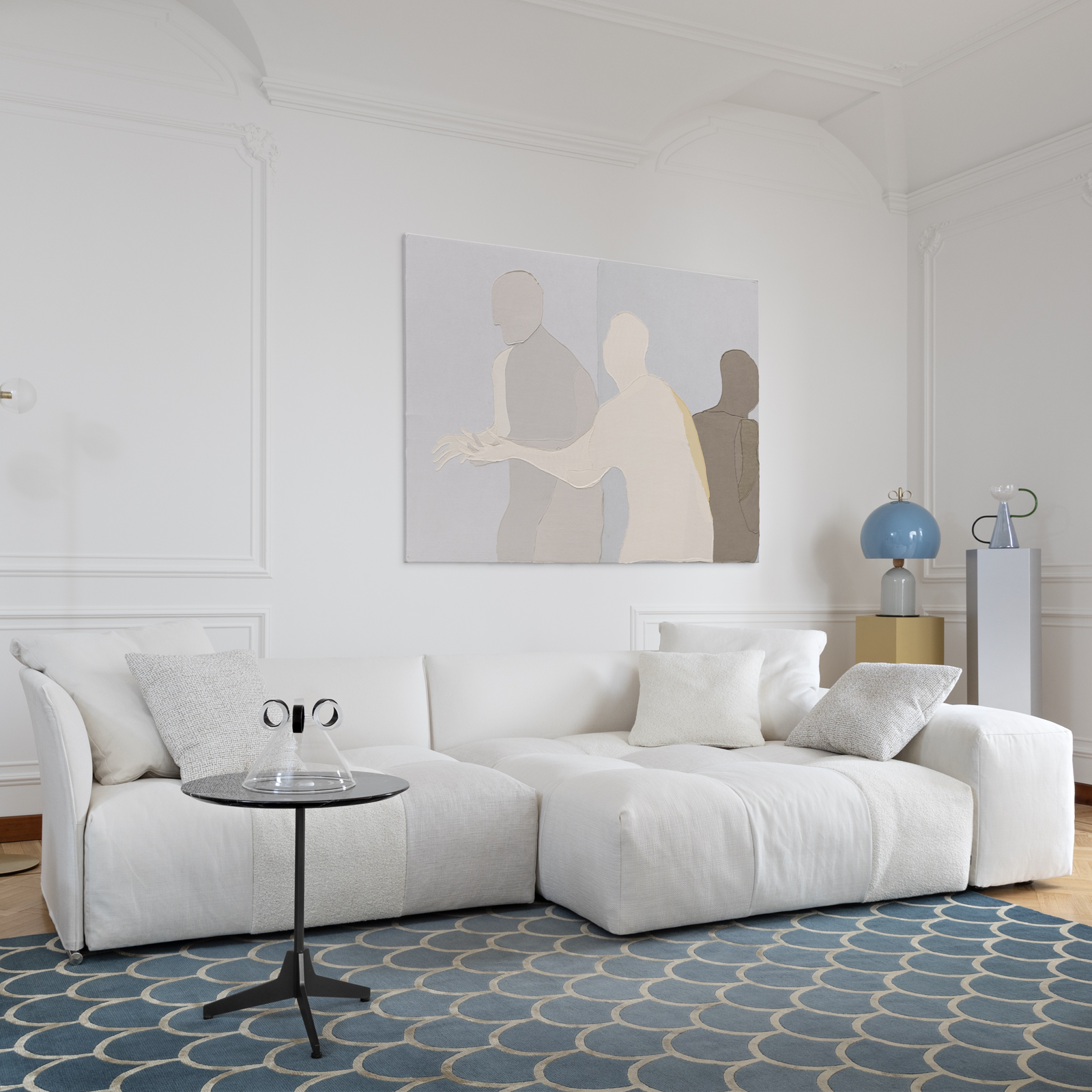 Pixel – Sofa Option 2-Inc Cushions – Saba – Modular Sofa – Indor