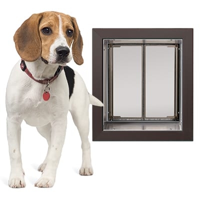PlexiDor Wall Series Medium Bronze PD WALL MD BR – Superior Pet Doors