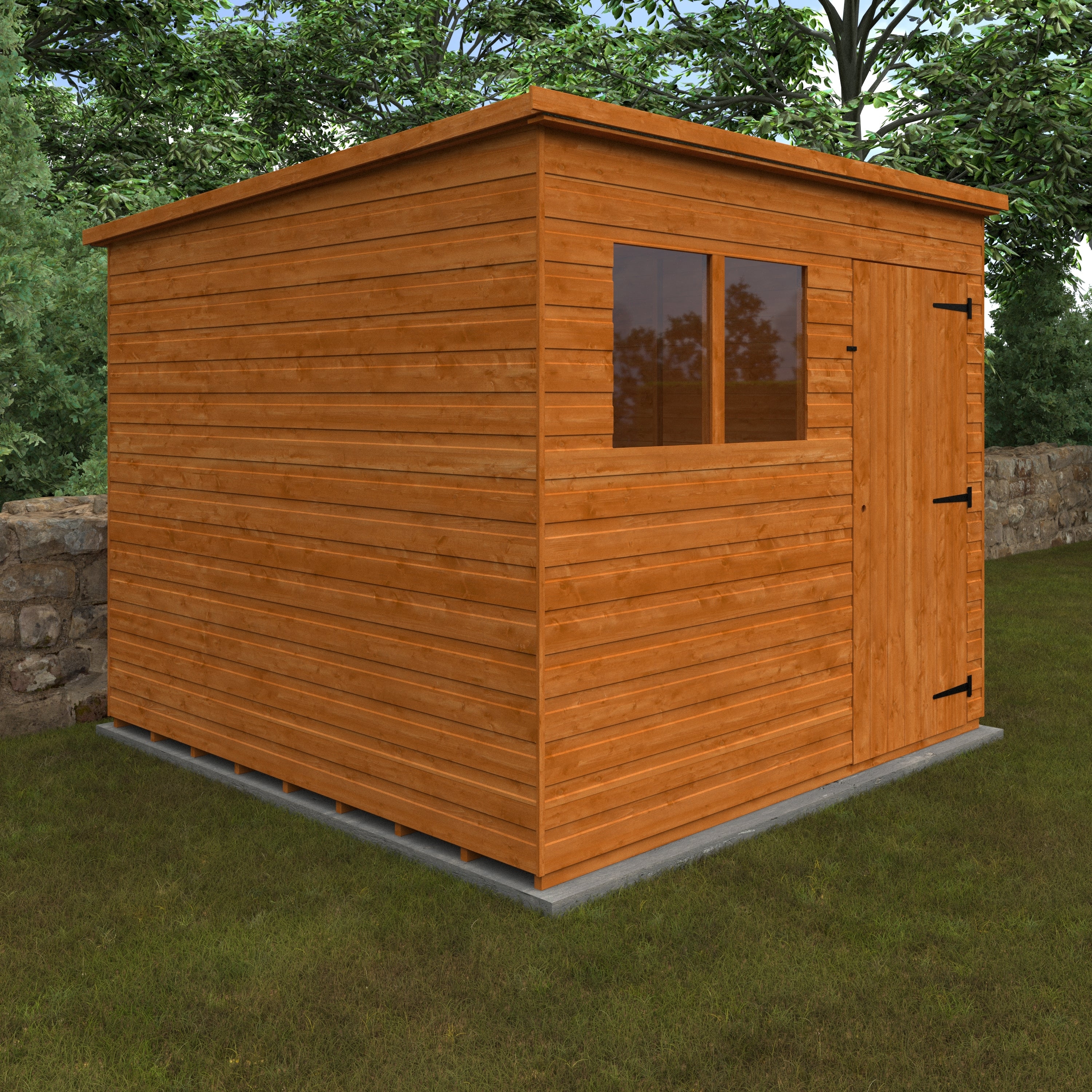 Well Good Premium Pent Garden Sheds, 8×8 ft – Well Good Garden Sheds