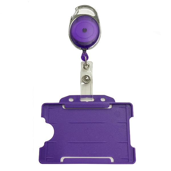Badge Reel & Holder – Purple – Badge reels – PCL Media