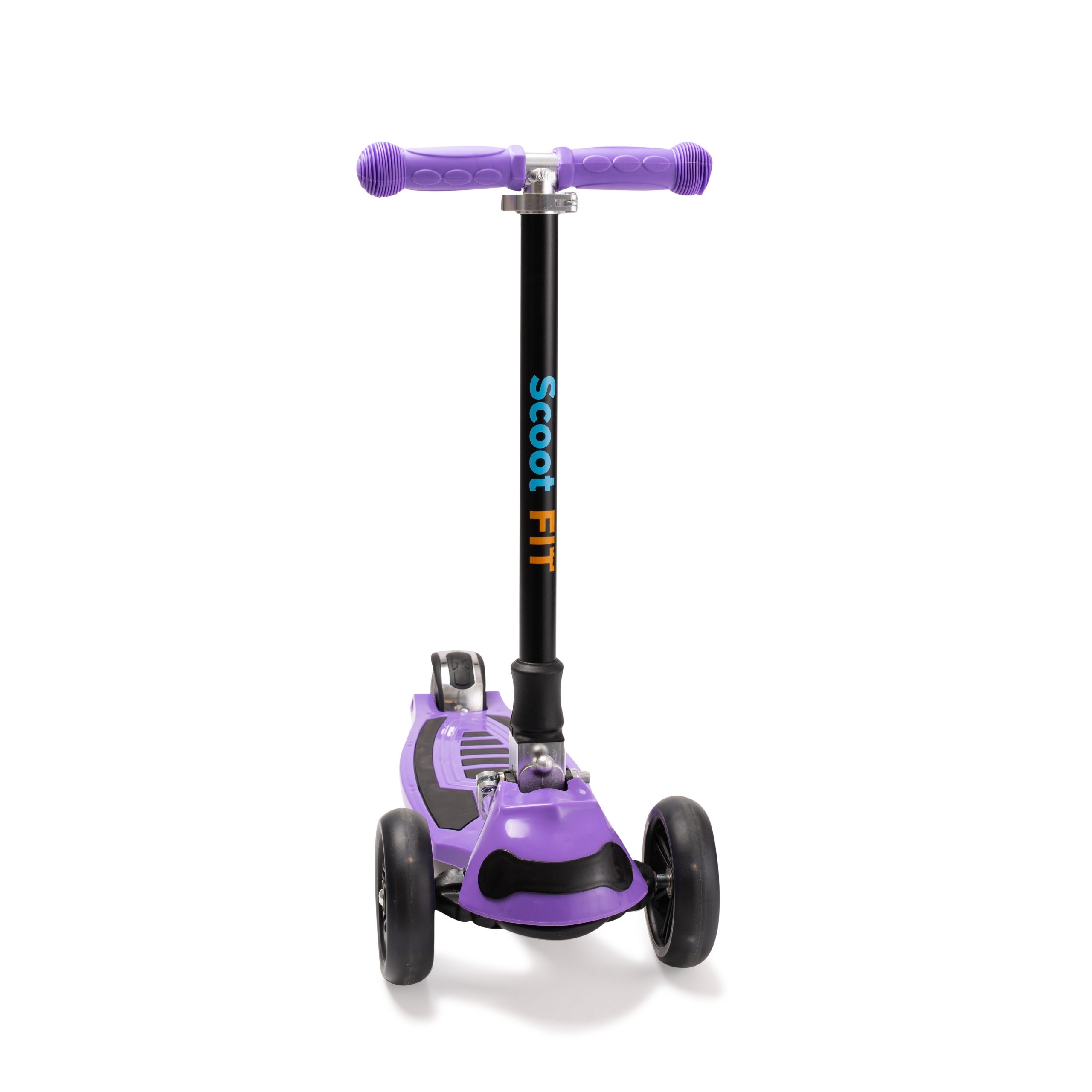 The Big One Kids 3 Wheel Scooter – Purple – Adjustable Size Children’s Scooter – Scoot Fit