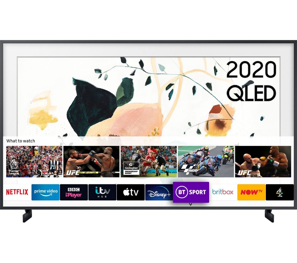 Samsung The Frame QE43LS03TAU 43” Ultra HD 4K Smart QLED HDR TV with Wifi & Freeview HD – Yellow Electronics