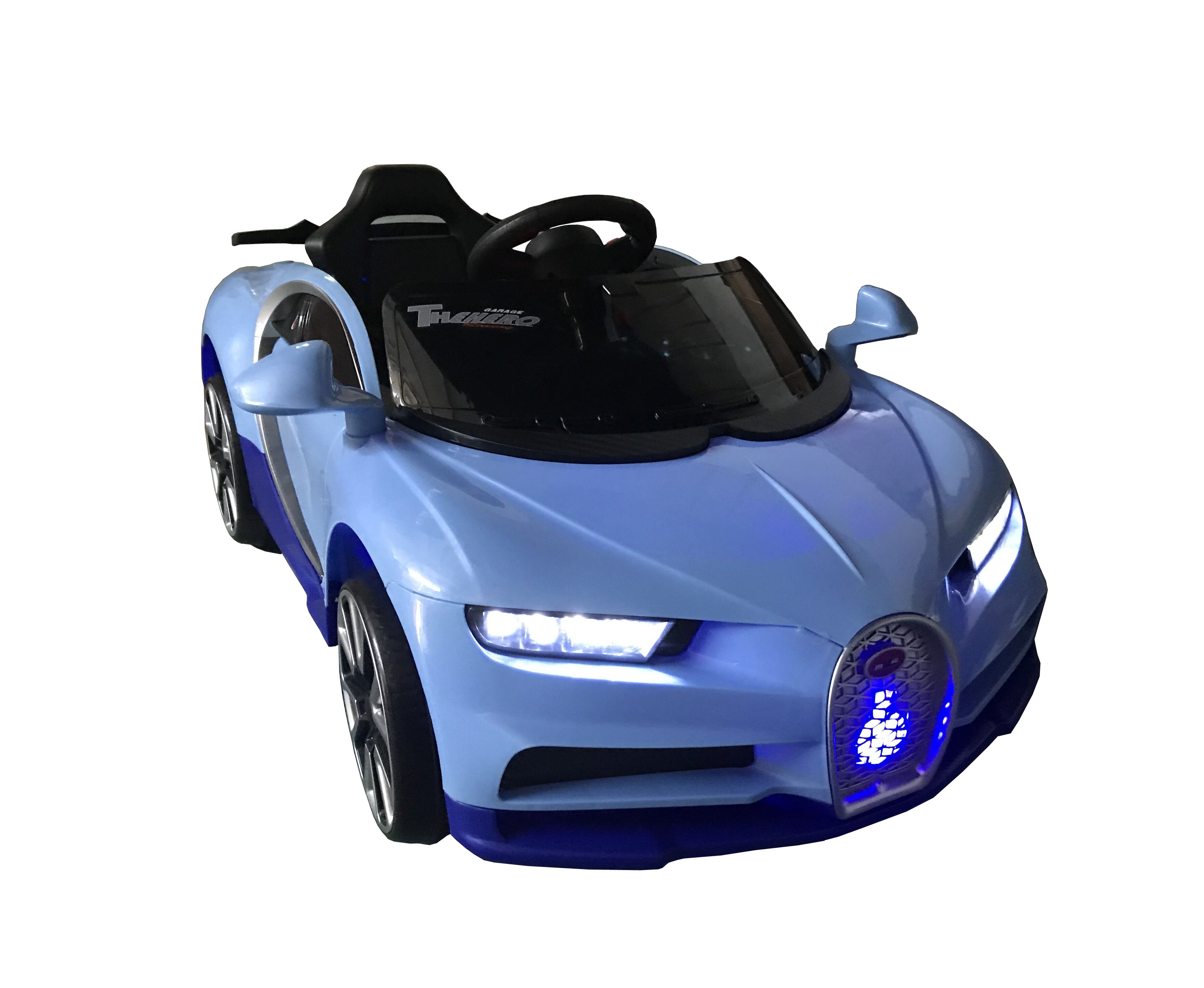 New Bugatti Latest Style Kids Electric Ride On Car – Blue