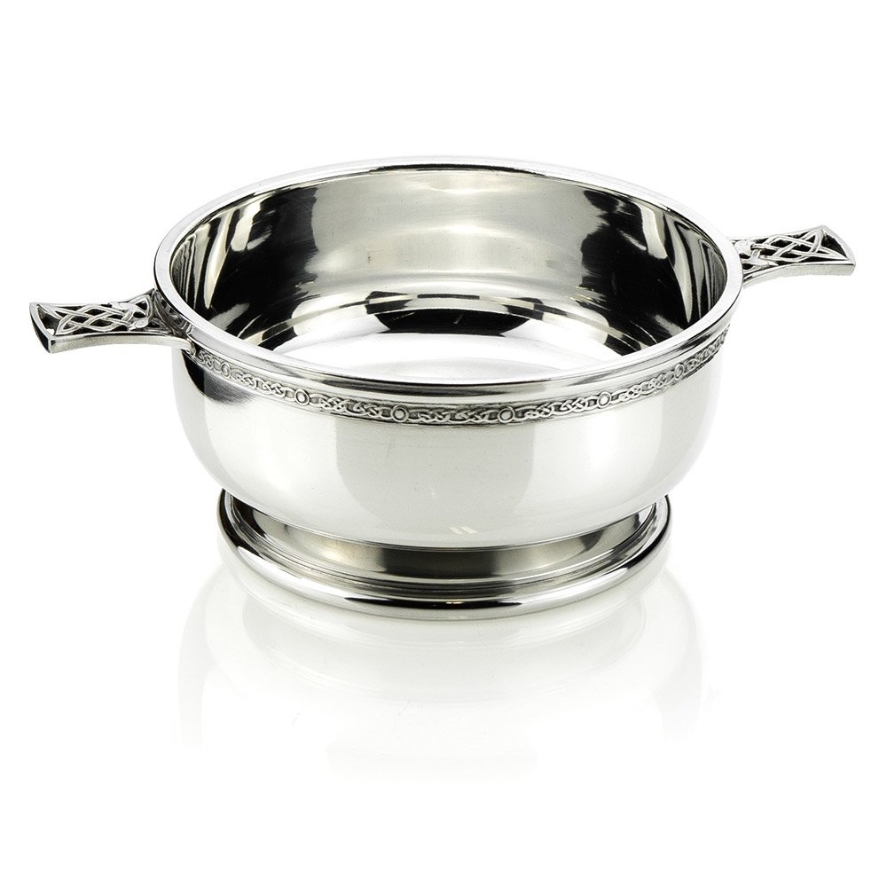 Pewter Scottish Quaich Bowl (Extra Large)