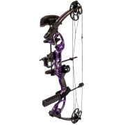 Quest G5 Radical Compound Bow Package 295fps RH (25lbs-40lbs)-(18″-30″) Realtree AP Purple – Tactical Archery UK