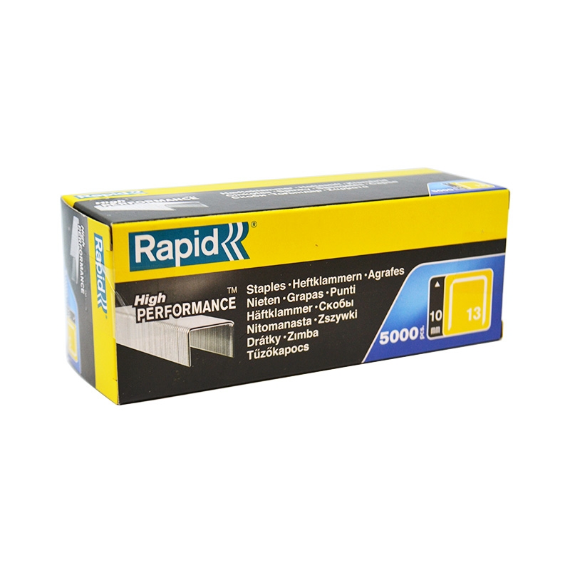 Rapid –  13 Series Staples 4, 6, 8, 10, & 14mm – 10mm –  Colour – Textile Tools & Accessories