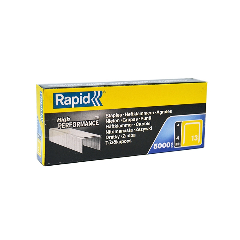 Rapid –  13 Series Staples 4, 6, 8, 10, & 14mm – 4mm –  Colour – Textile Tools & Accessories