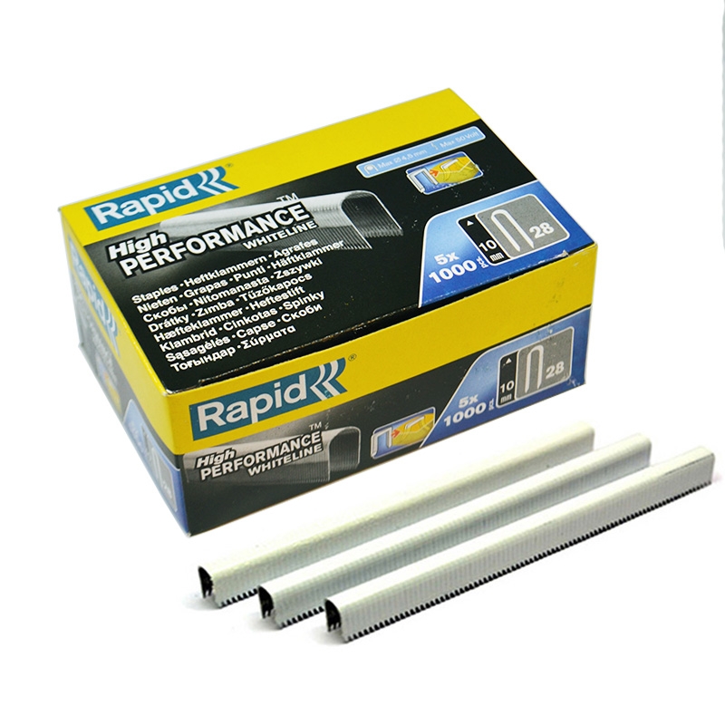 Rapid –  R28 White-Line Cable Staples – 10mm –  Colour – Textile Tools & Accessories