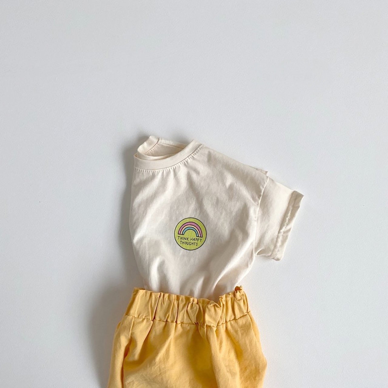 Happy Tee, M – 4 – 5 years / Cream – Pippeta