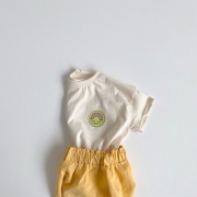 Happy Tee, M – 4 – 5 years / Cream – Pippeta