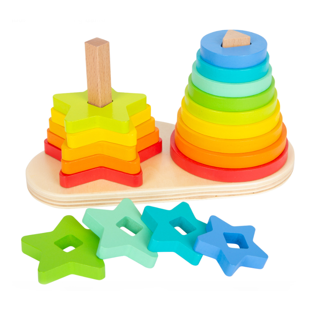 Rainbow Shape-Fitting Game (gives 1 meal)