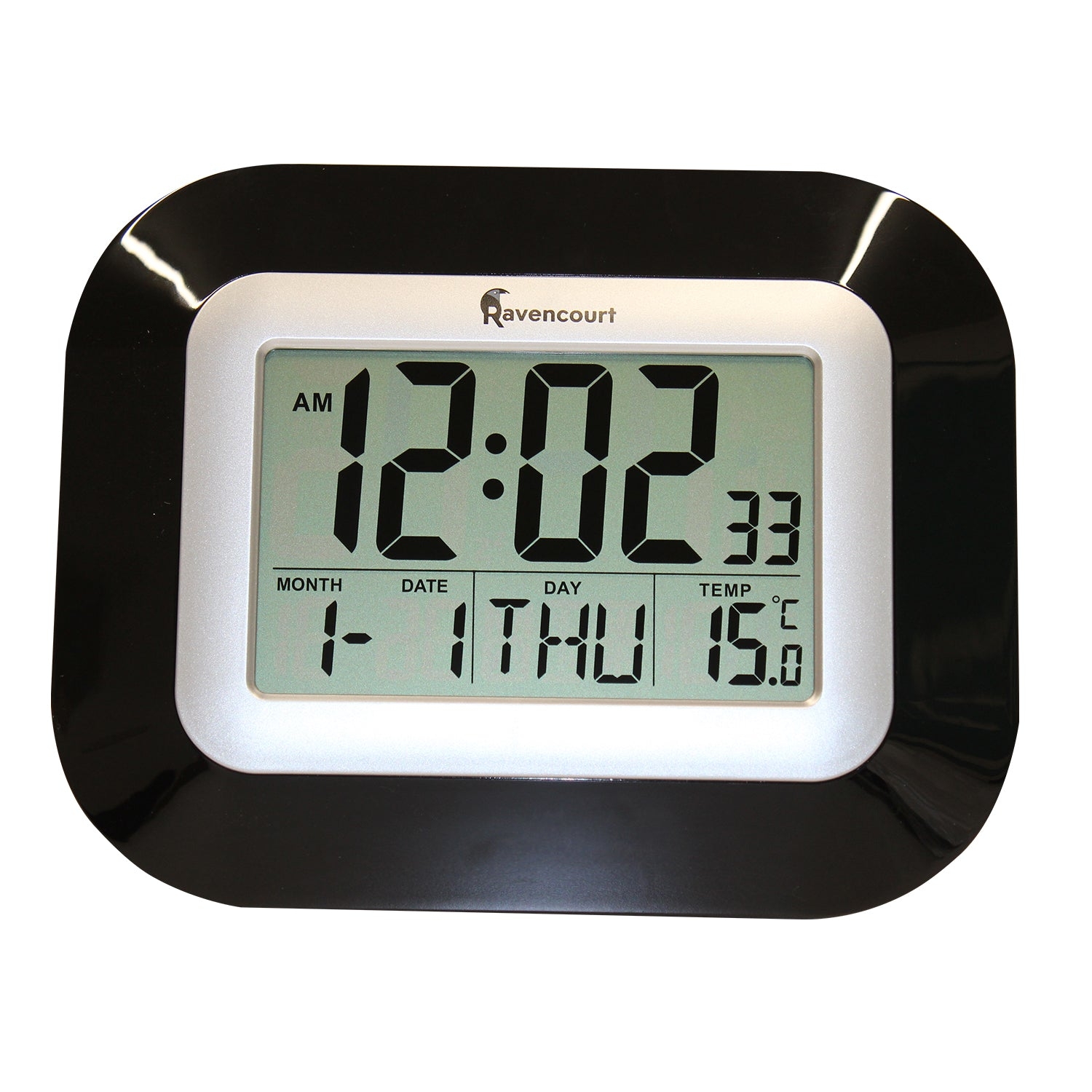 Radio Controlled Digital Clock – Clocks & Watches – Story & Sons – Story And Sons