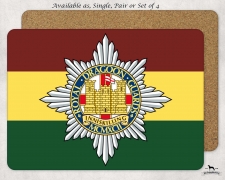 Royal Dragoon Guards – Placemat(s) – Set of 4 – Crafty Black Dog