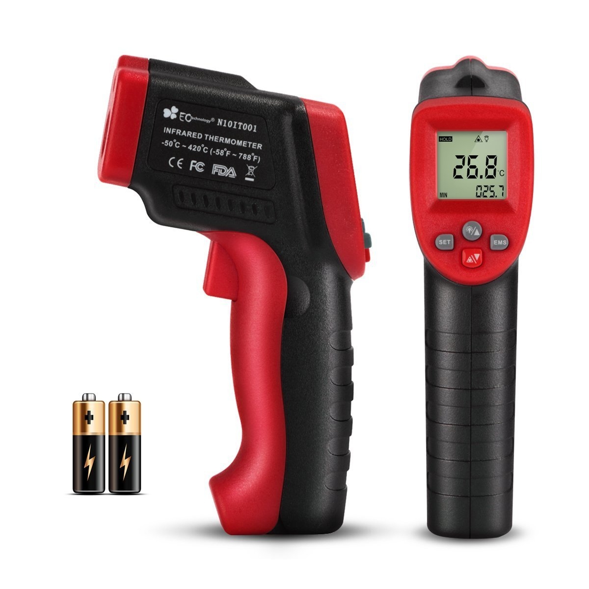 DeliVita Infrared Gun – Pizza Oven Accessories – Forno Boutique