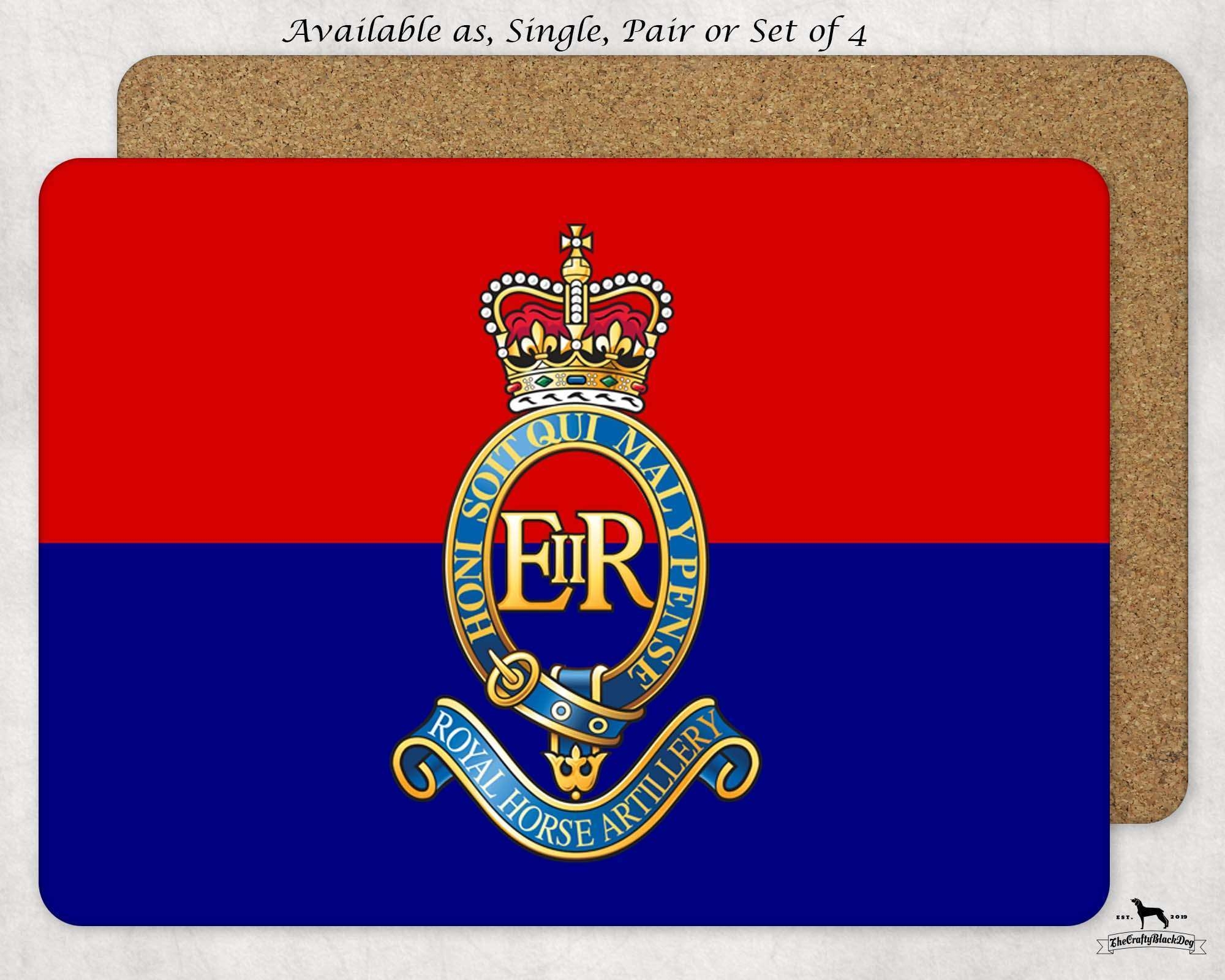Royal Horse Artillery – Placemat(s) – Single – Crafty Black Dog