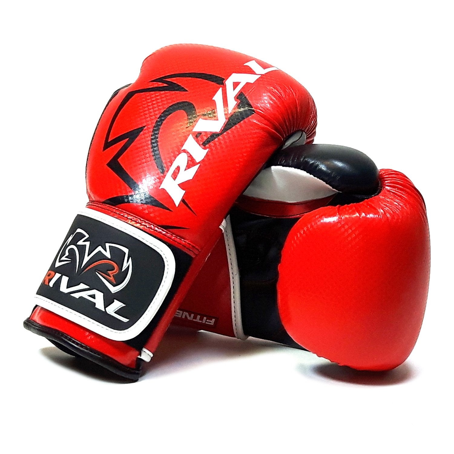 Rival Rb7 Fitness Bag Training Boxing Gloves Red Black  – Size: 14 – Adult – Unisex