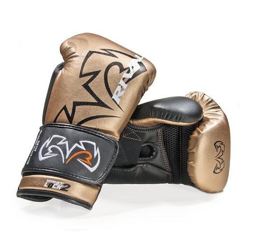 Rival Rs11V Evolution Sparring Gloves Velcro Gold  – Size: 16 – Adult – Unisex