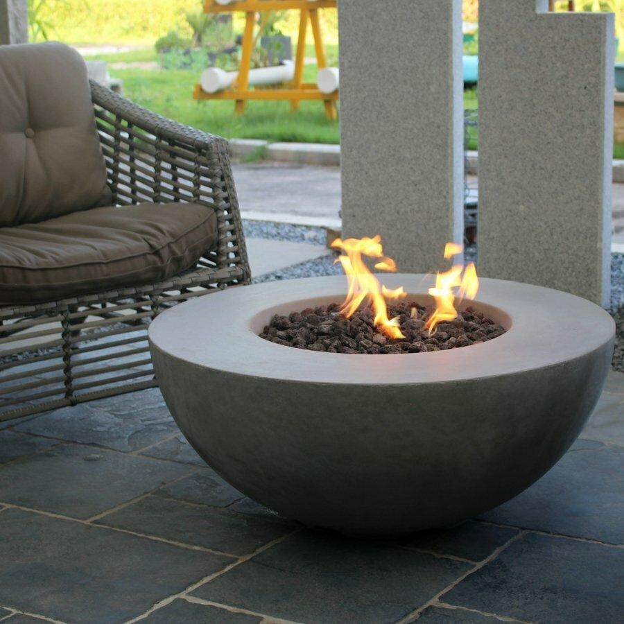 Elementi Roca Fire Table – Mains Gas – Outdoor Fire Pit – Forno Boutique