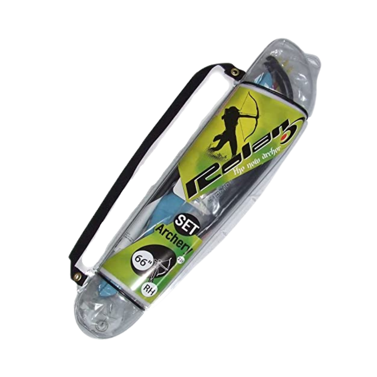 Rolan Archery Starter Kit Right Handed Rolan Bow Kit Light RH 66″ – 22lbs Draw Weight Light Blue – Tactical Archery UK