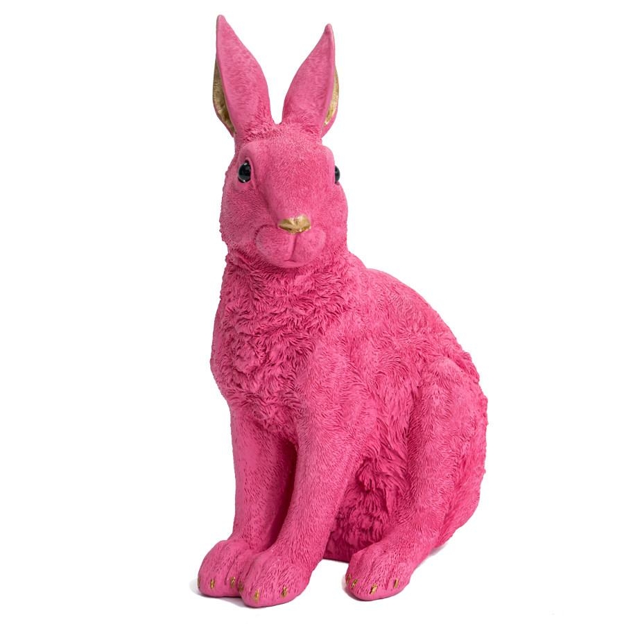 Sculpture Posh Pets – Pink Rabbit