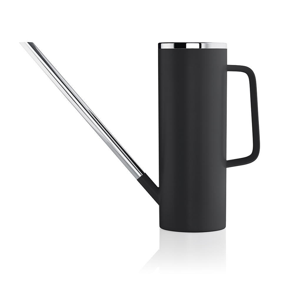Blomus – Limbo Watering Can – Anthracite – Black / Chrome – Stainless Steel – 27.5cm x 36cm x 10cm