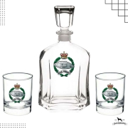 Royal Tank Regiment – Decanter – British Military Gift Ideas – Army – Royal Tank Regiment – Crafty Black Dog