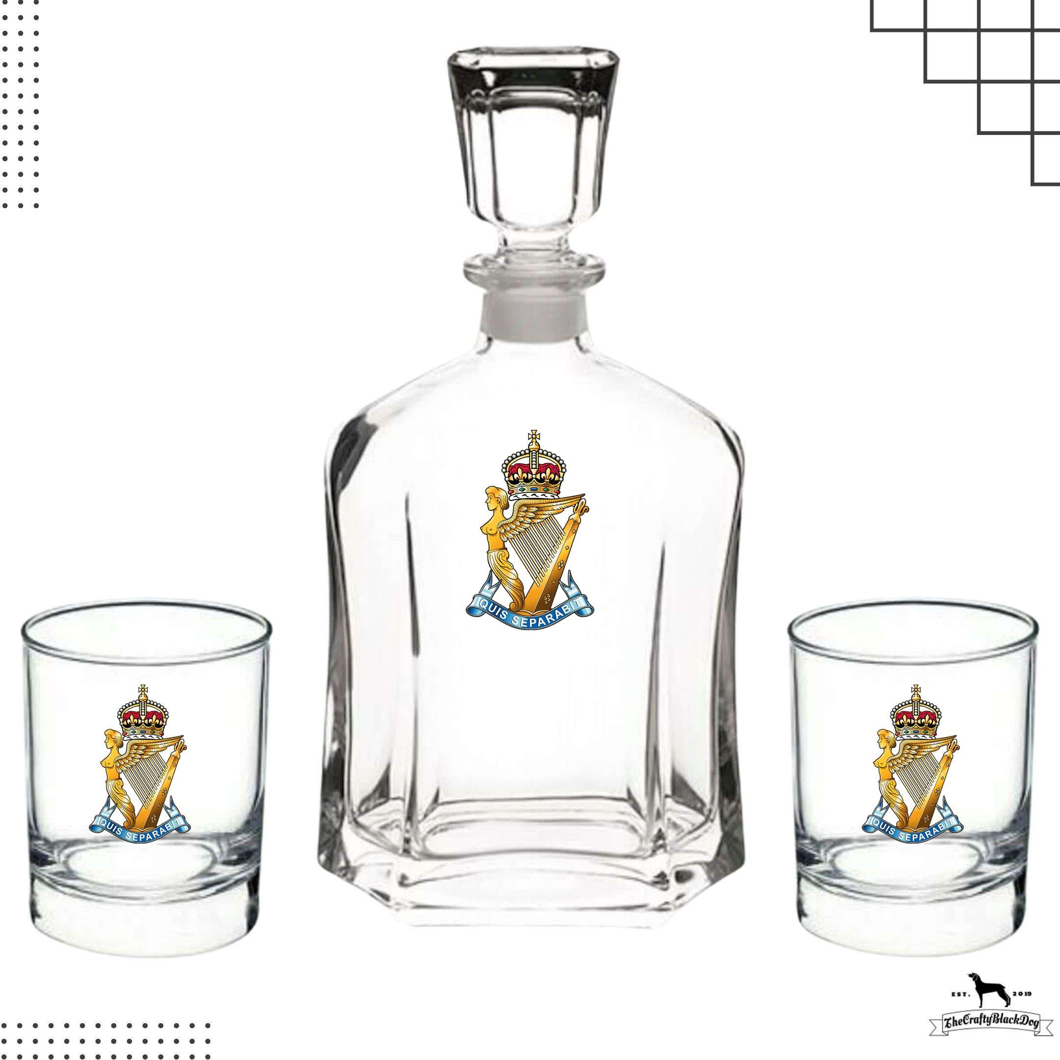 Royal Ulster Rifles – Decanter – Crafty Black Dog