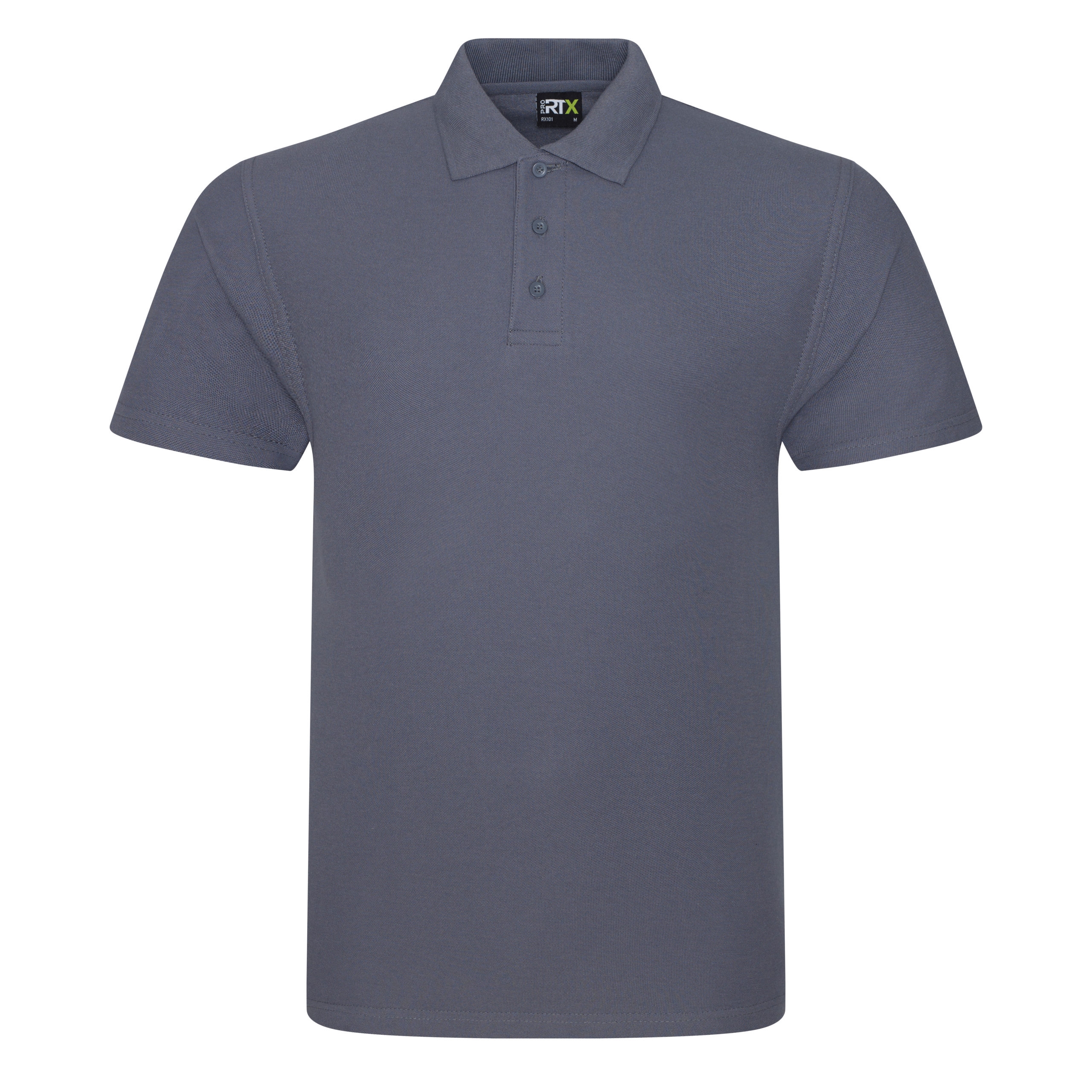 ProRTX Men’s Pro Polo Shirt – Solid Grey – 3XL – Uniforms Online
