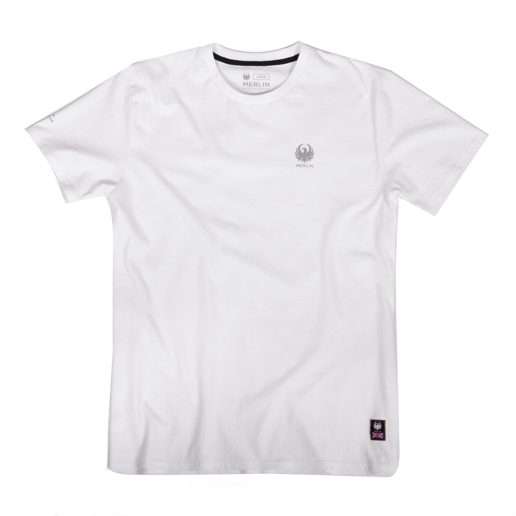 Merlin Radford Core Tee XL / White – Armadillo Customs