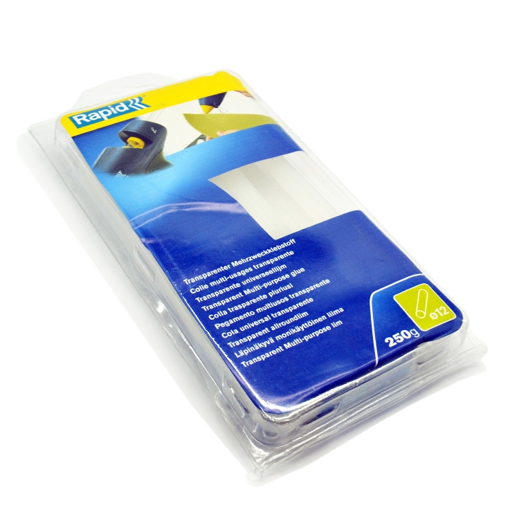 Rapid –  12mm Multi-Purpose Hot Melt Glue 250g – Clear Colour – Textile Tools & Accessories