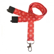 Christmas Lanyards – Red – Lanyards Plain & Beaded – PCL Media
