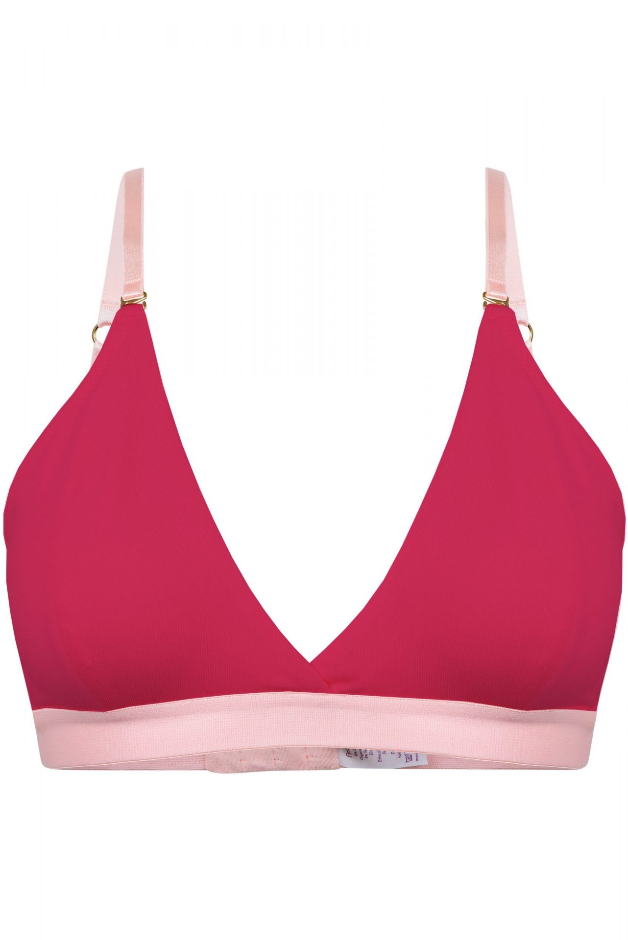 RED ORGANIC COTTON BRA – M – AmaElla Ethical Lingerie – M – Ethikel