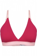 RED ORGANIC COTTON BRA – M – AmaElla Ethical Lingerie – M – Ethikel