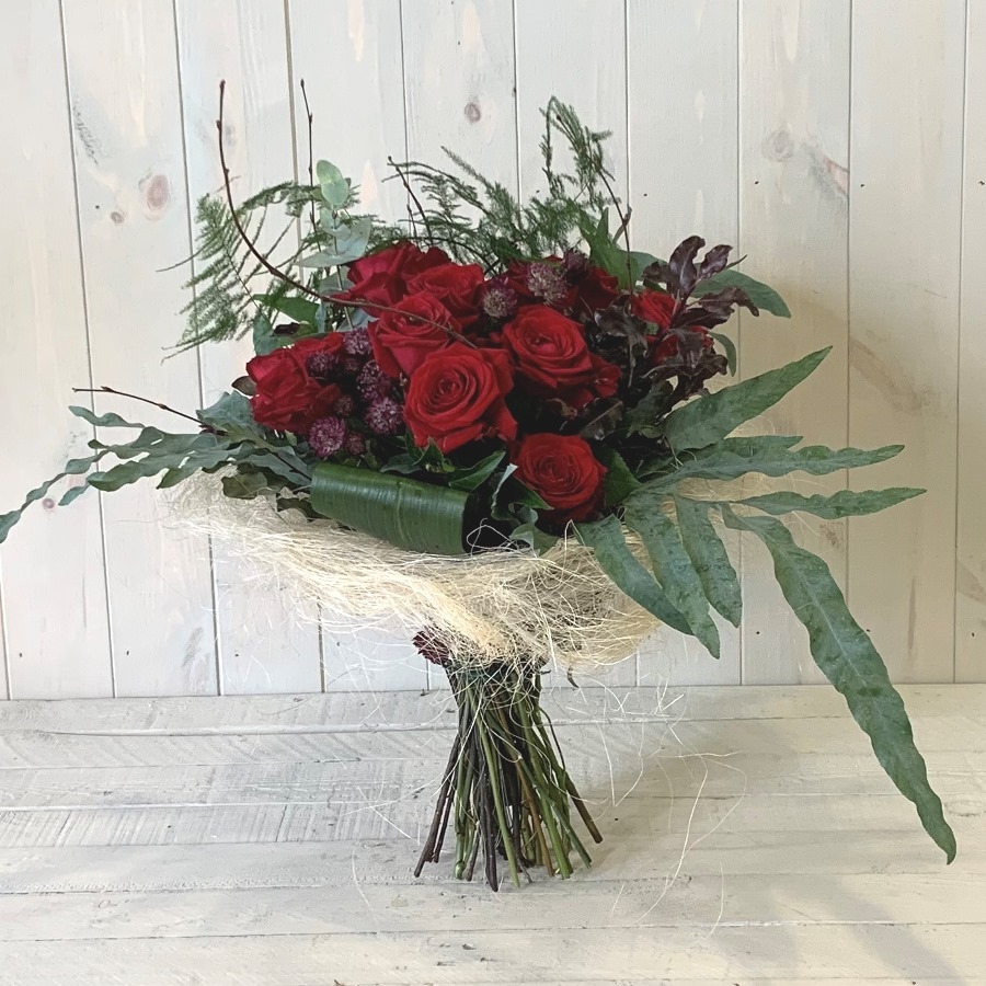 Red Rose Flower Bouquet – Blooming Amazing
